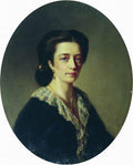 Konstantin Makovsky Lady in Black 1864 Fine Art Print