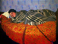 Felix Vallotton Laid down woman, sleeping 1899 Fine Art Print