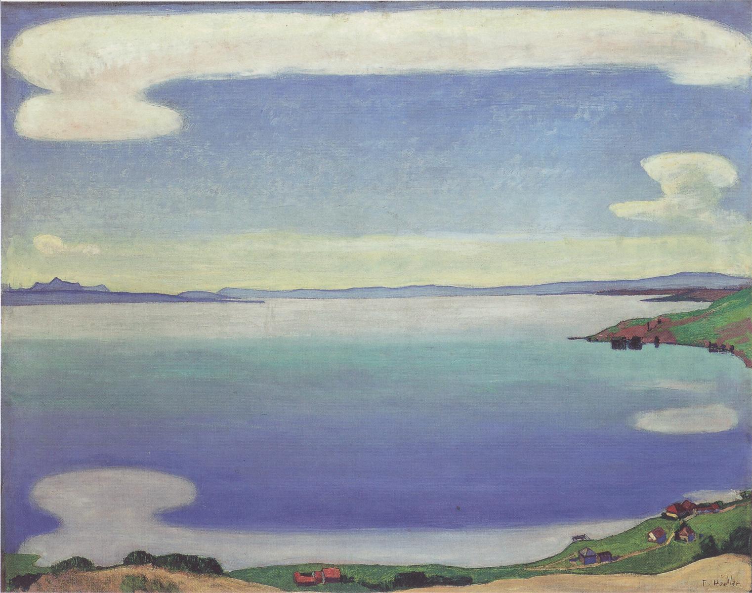 Ferdinand Hodler Lake Geneva from Chexbres 1905 Fine Art Print