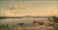 Martin Johnson Heade Lake George 1862 Fine Art Print