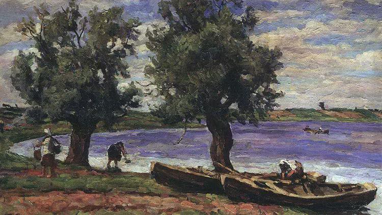 Pyotr Konchalovsky Lake Ilmen 1925 Fine Art Print