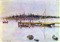 Pyotr Konchalovsky Lake Imandra. Resinification Nets. 1937 Fine Art Print