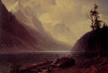 Albert Bierstadt Lake Louise 1889-1892 Fine Art Print