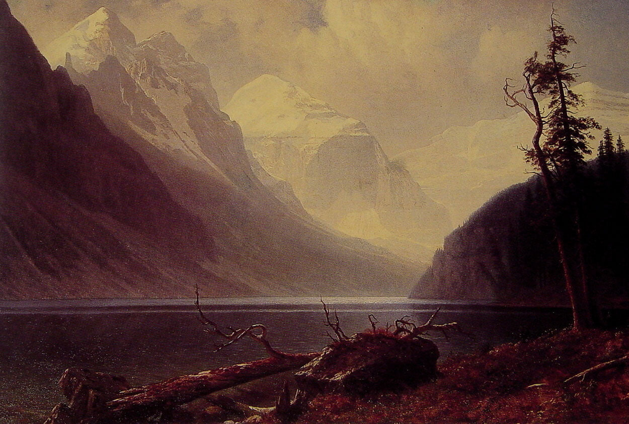 Albert Bierstadt Lake Louise 1889-1892 Fine Art Print