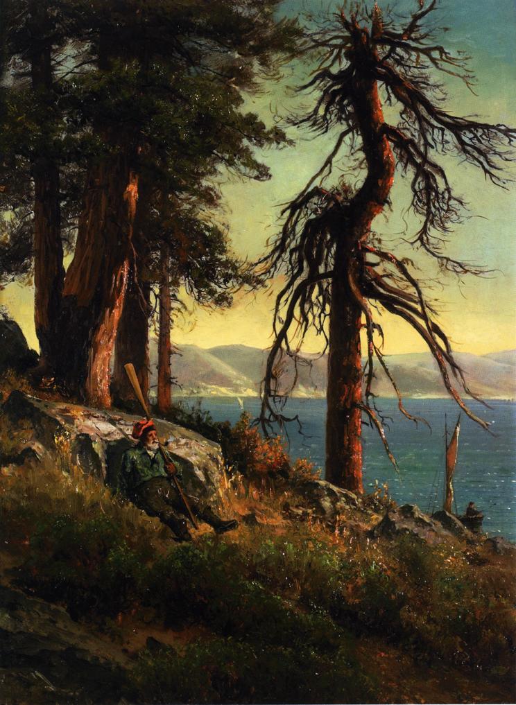 Thomas Hill Lake Tahoe 1872 Fine Art Print