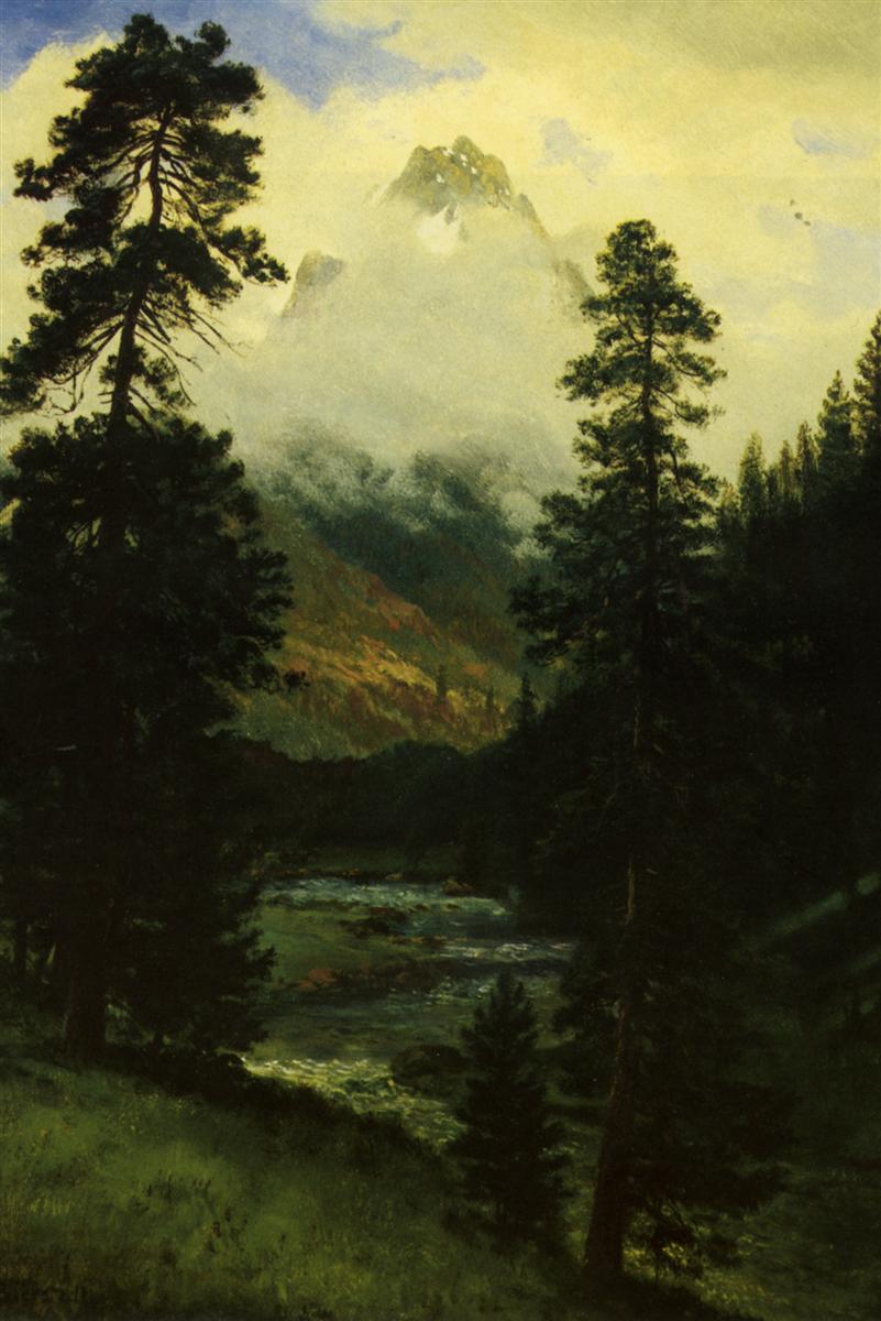 Albert Bierstadt Landers Peak 1863 Fine Art Print