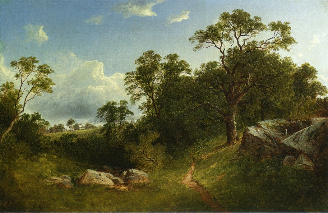 David Johnson Landscape 1863 Fine Art Print