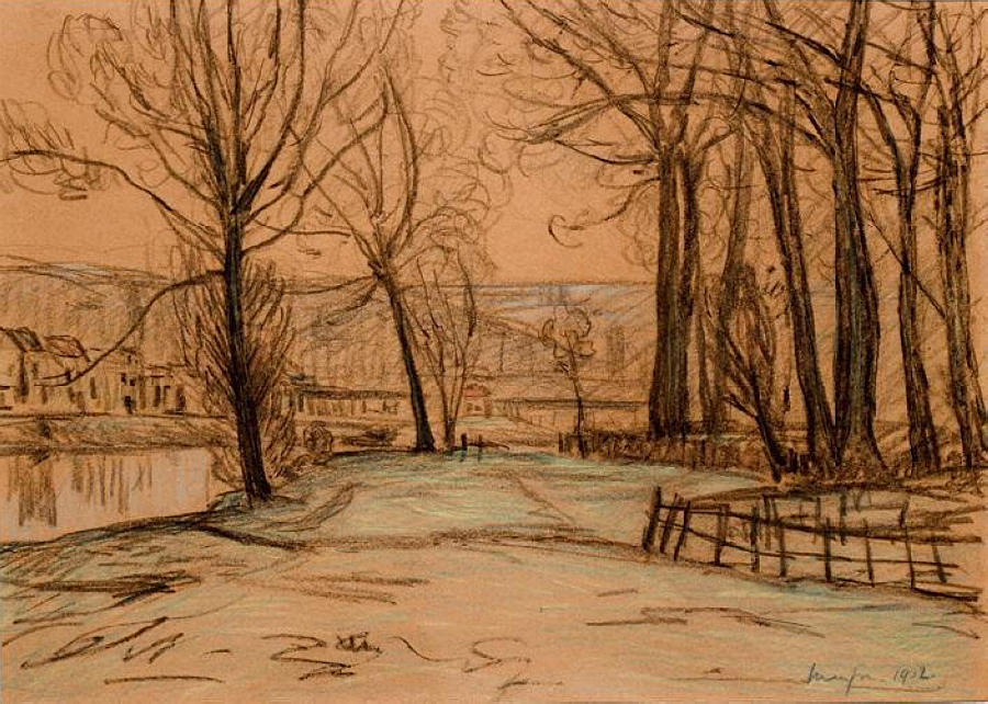 Maxime Maufra Landscape 1902 Fine Art Print