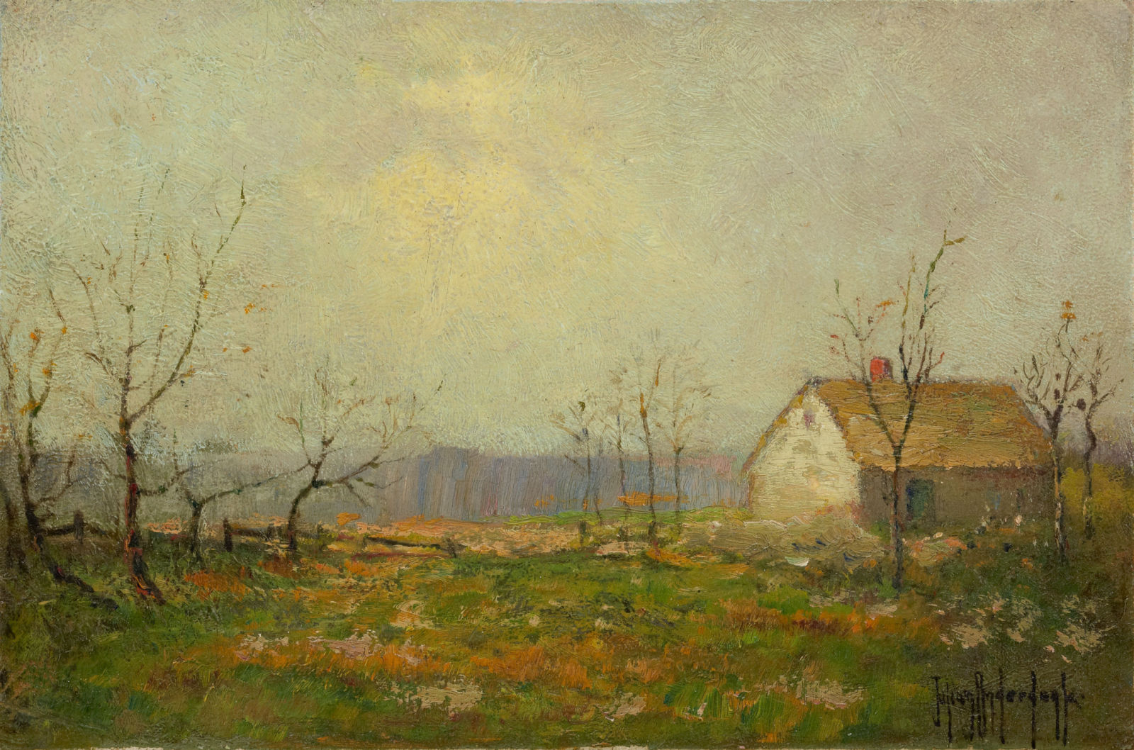 Robert Julian Onderdonk Landscape #2 1910 Fine Art Print
