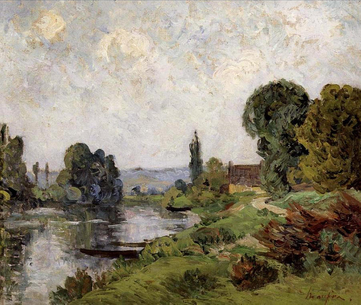 Maxime Maufra Landscape #2 1902 Fine Art Print