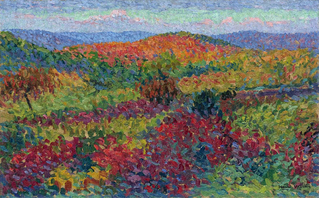 Henri Martin Landscape #3 1888 Fine Art Print