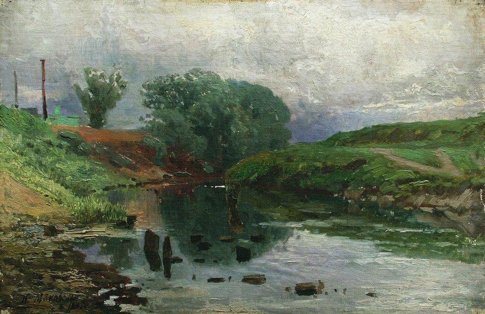 Konstantin Makovsky Landscape #1 1875 Fine Art Print