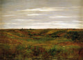 William Merritt Chase Landscape - A Shinnecock Vale 1895 Fine Art Print