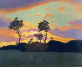 Felix Vallotton Landscape at Sunset 1919 Fine Art Print