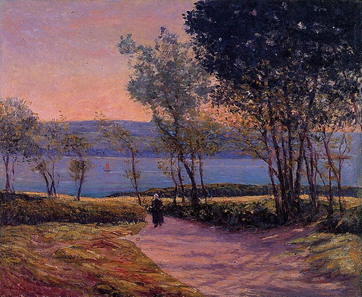 Maxime Maufra Landscape by the Water 1900 Fine Art Print