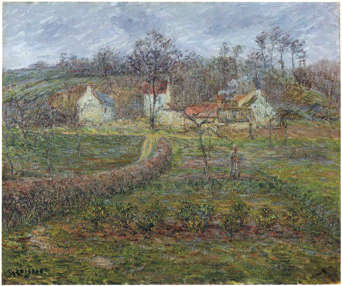 Gustave Loiseau Landscape in a Valley 1898 Fine Art Print