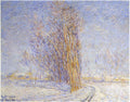 Gustave Loiseau Landscape in Snow 1899 Fine Art Print