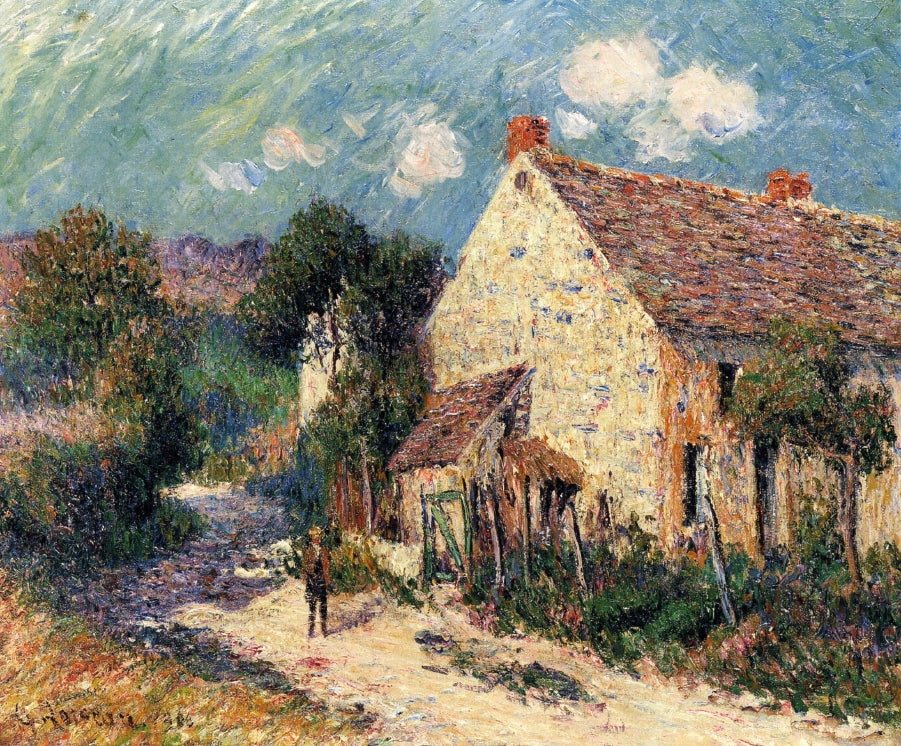 Gustave Loiseau Landscape of Seine et Oise 1906 Fine Art Print