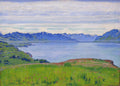 Ferdinand Hodler Landscape on Lake Geneva 1906 Fine Art Print
