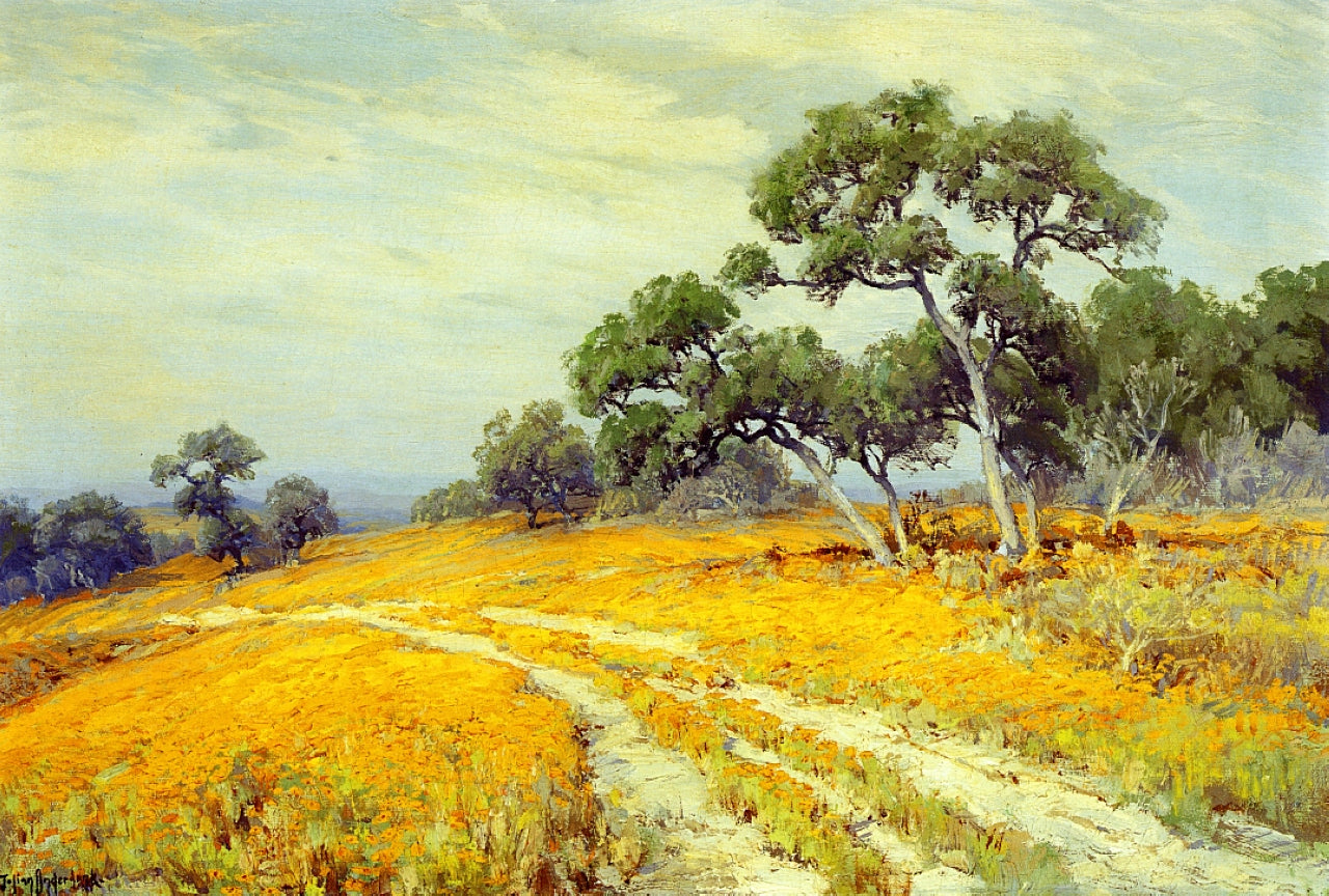 Robert Julian Onderdonk Landscape with Coreopsis 1919 Fine Art Print