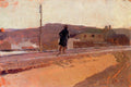 Joaquín Sorolla Landscape with Figure 1889 Fine Art Print