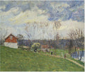 Gustave Loiseau Landscape with House 1910 Fine Art Print