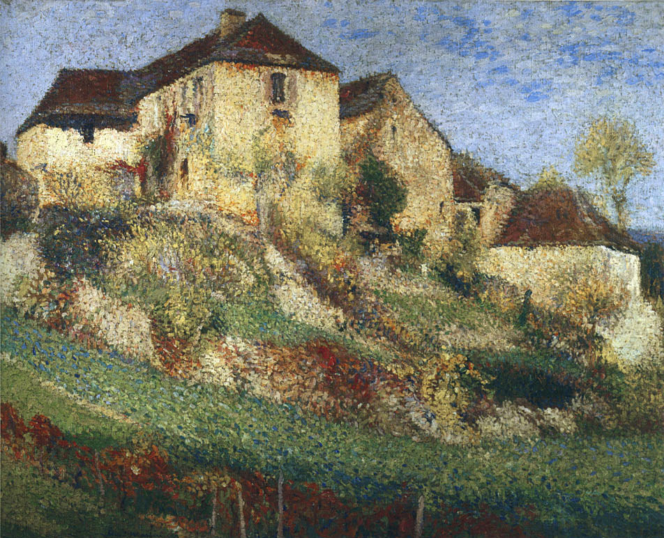 Henri Martin Landscape with House 1943 Fine Art Print