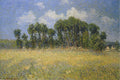 Gustave Loiseau Landscape with Poplars 1900 Fine Art Print