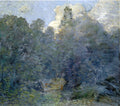 Julian Alden Weir Landscape with Stone Wall, Windham 1892 Fine Art Print