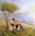 Henri Martin Landscape with the Goat 1915 Fine Art Print