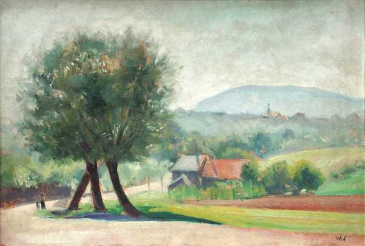 Wojciech Weiss Landscape 1910 Fine Art Print