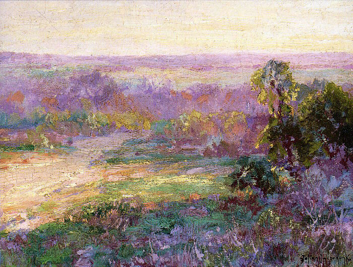 Robert Julian Onderdonk Last Rays of Sunlight, Early Spring in San Antonio 1922 Fine Art Print