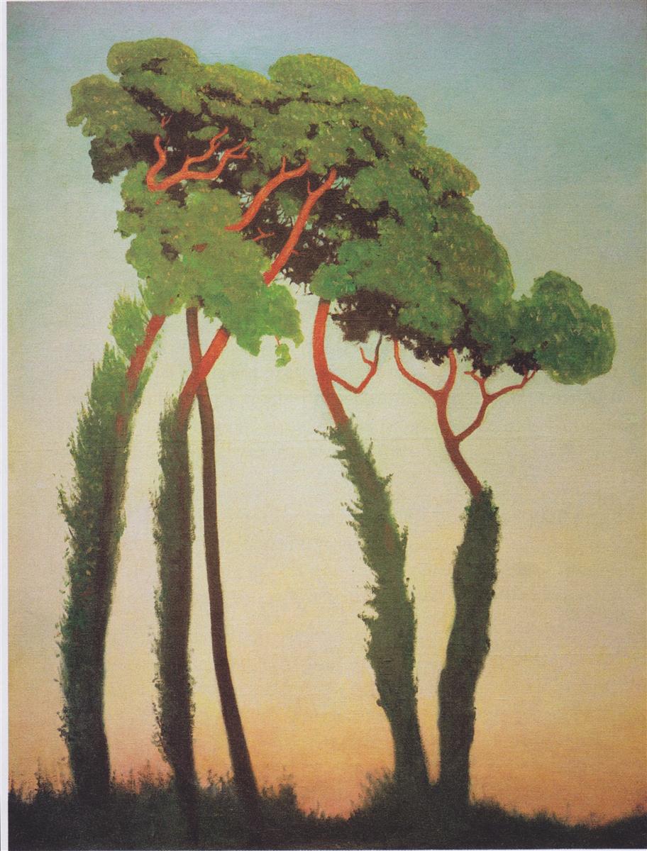 Felix Vallotton Last sun rays 1911 Fine Art Print