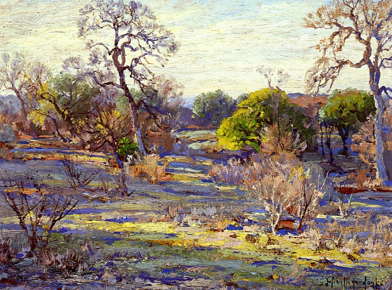 Robert Julian Onderdonk Late Afternoon, Alamo Heights, San Antonio, Texas 1922 Fine Art Print