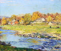Willard Metcalf Late Afternoon in October 1920 Fine Art Print