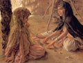 Nasreddine Dinet The Krouta Game 1901 Fine Art Print