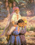 Nasreddine Dinet The Alilou Game 1890 Fine Art Print