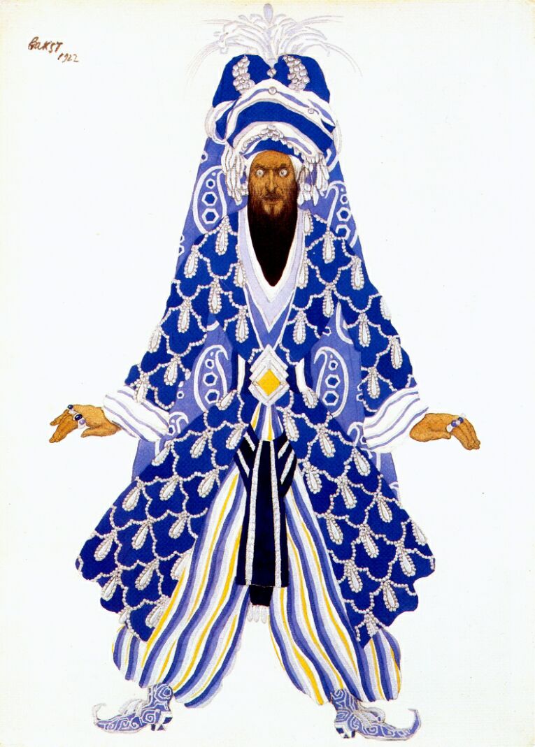Leon Bakst Le Sultan Vindicatif 1922 Fine Art Print