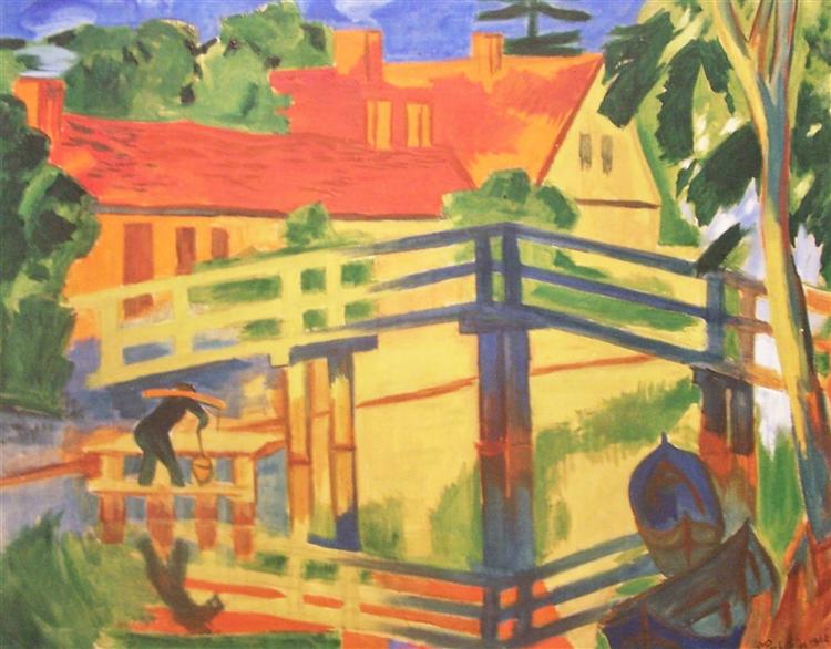 Max Pechstein Leba 1922 Fine Art Print
