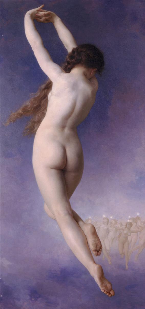 William-Adolphe Bouguereau L'etoile lost 1884 Fine Art Print