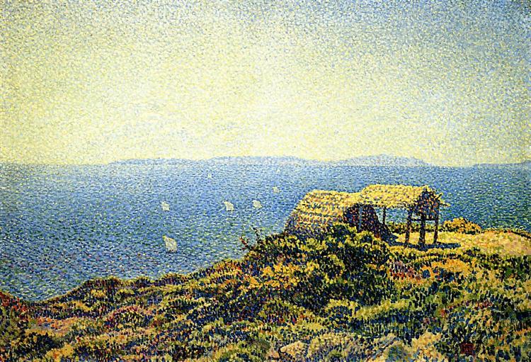 Theo van Rysselberghe Levant Isle 1892 Fine Art Print