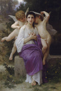 William-Adolphe Bouguereau Leveil Heart 1892 Fine Art Print