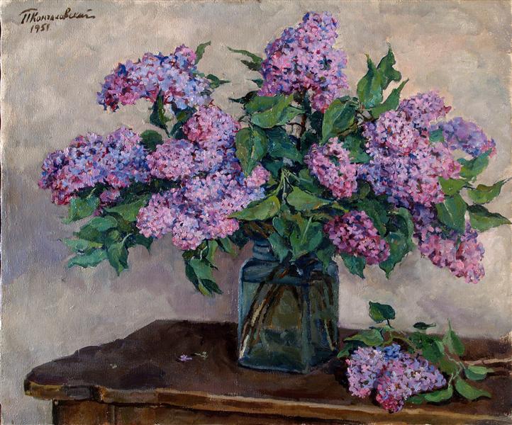 Pyotr Konchalovsky Lilac 1951 Fine Art Print