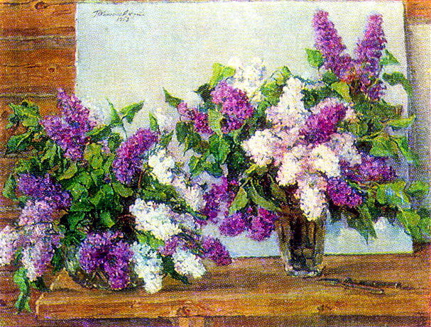 Pyotr Konchalovsky Lilac 1953 Fine Art Print