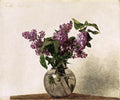 Henri Fantin-Latour Lilacs 1872 Fine Art Print