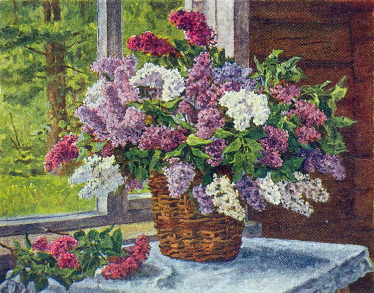 Pyotr Konchalovsky Lilacs by the Window #2 1949 Fine Art Print