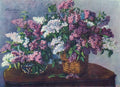 Pyotr Konchalovsky Lilacs in Braids 1952 Fine Art Print