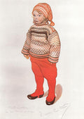 Carl Larsson Lille Matts Larsson 1912 Fine Art Print