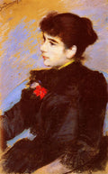 Federico Zandomeneghi Little Girl 1890 Fine Art Print