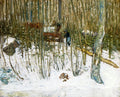 Julian Alden Weir Loading Ice 1895 Fine Art Print